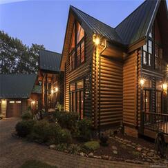 Luxury log cabin