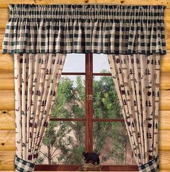 Northern Exposure drapes with valance